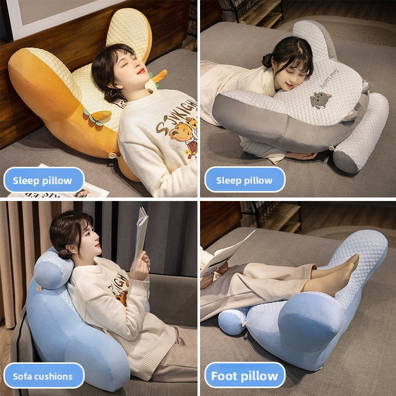 Cartoon Lumbar Support Pillow