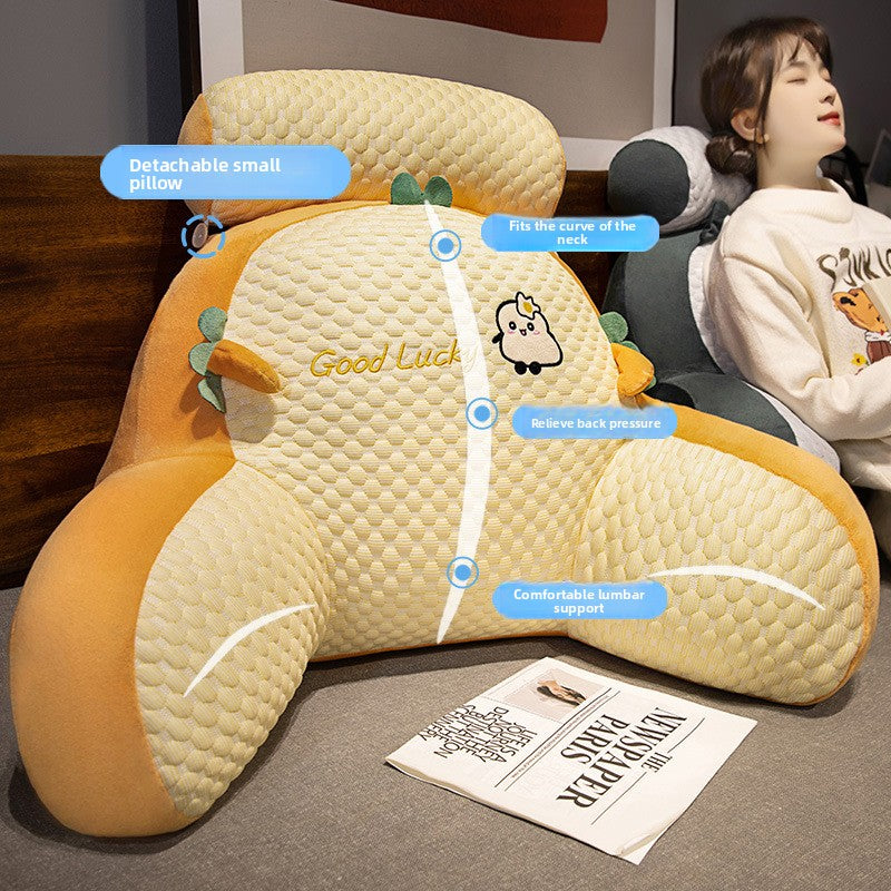 Cartoon Lumbar Support Pillow